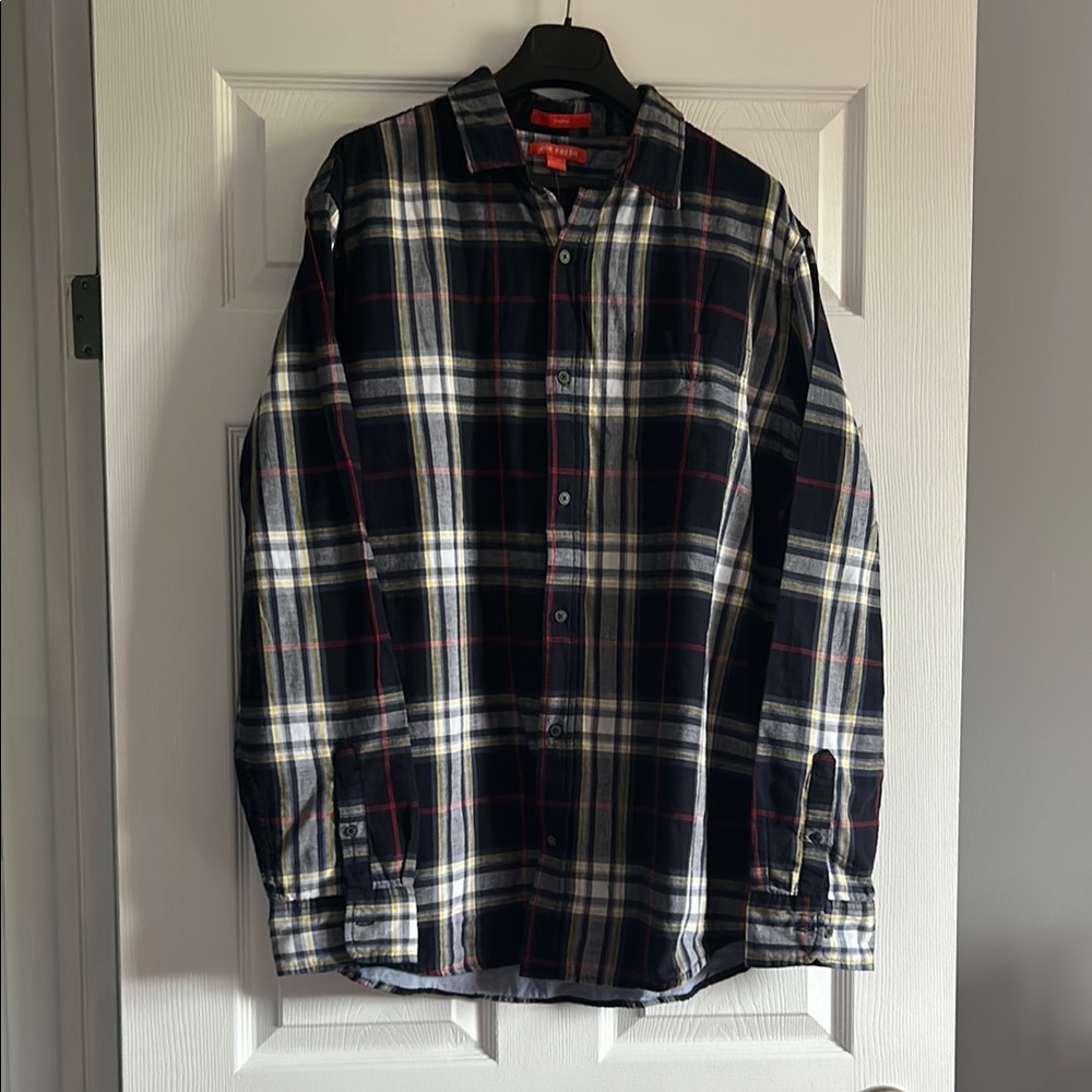 New Joe Fresh Multicolor Plaid Shirt Size XL